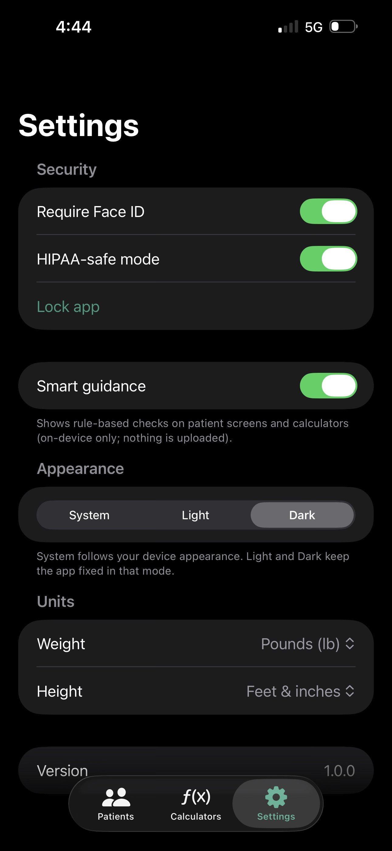 App screen 6