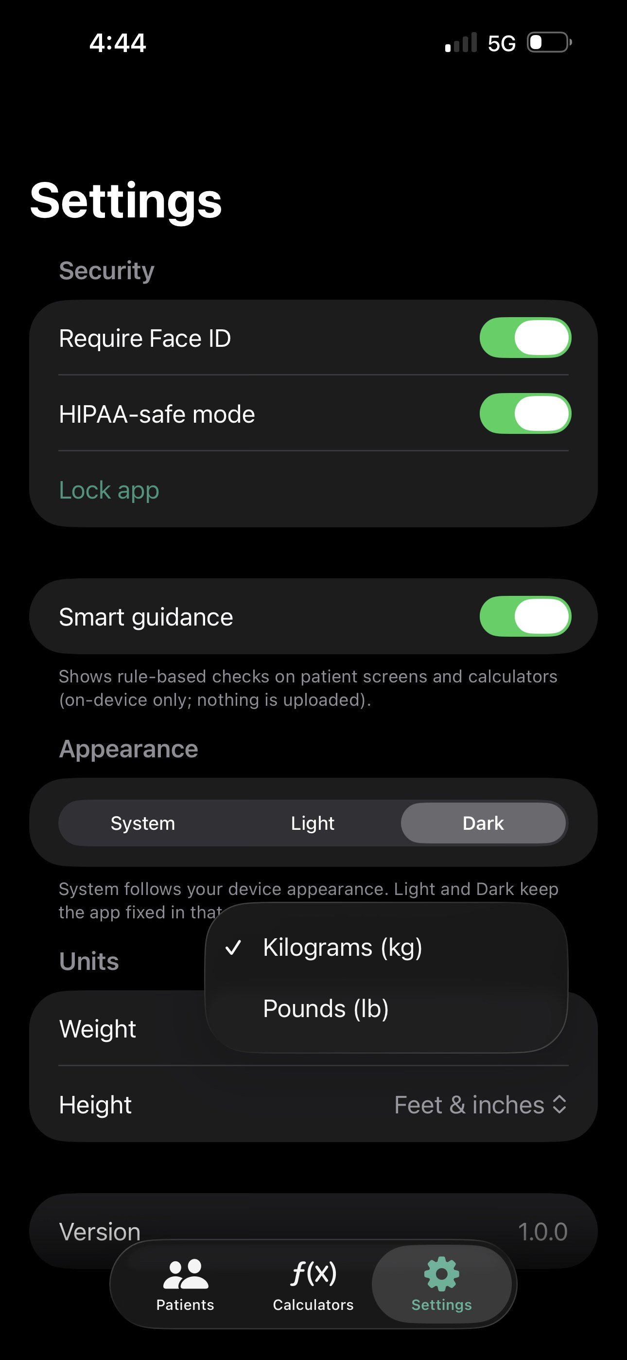App screen 7